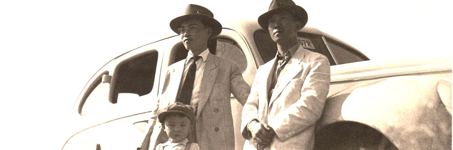 A direita Fundador de Cuiabá Paulista - Kosuke Endo